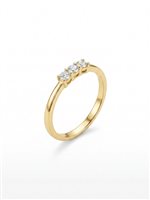 Anello GPG Donna in Oro giallo Diamante TRC10G